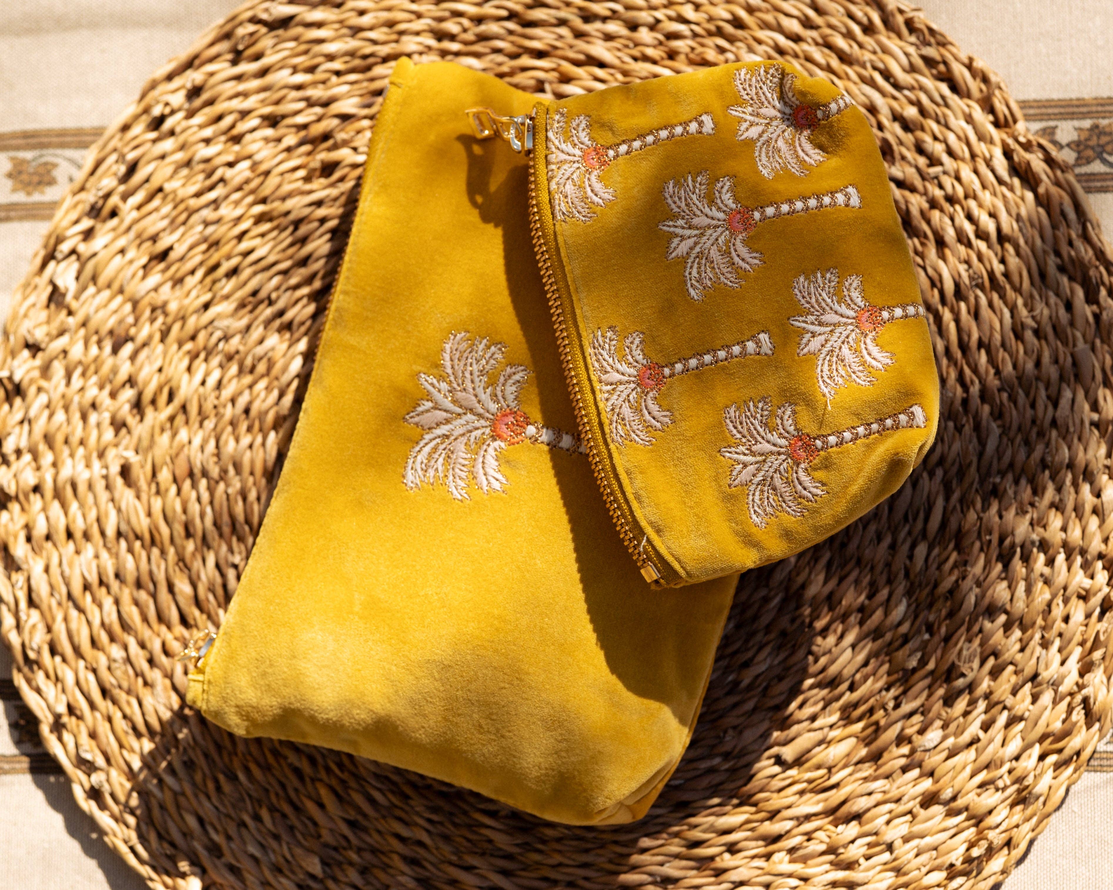 Sunrise Palms Mini Pouch