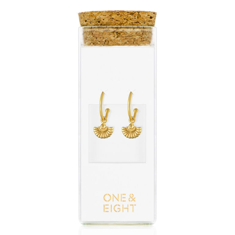 Gold Angel Earrings