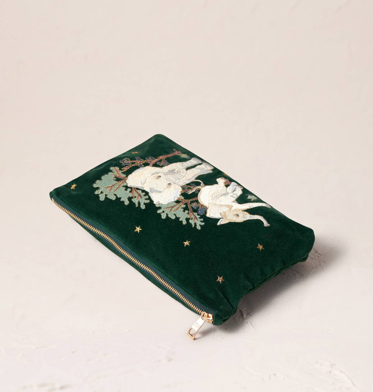 Elizabeth Scarlett Baby Elephants Conservation Collection Everyday Pouch