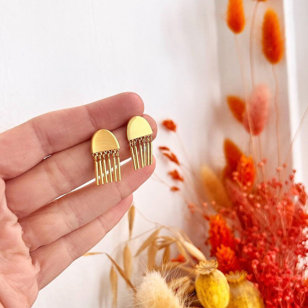 Seville Tassel Earrings - Midi