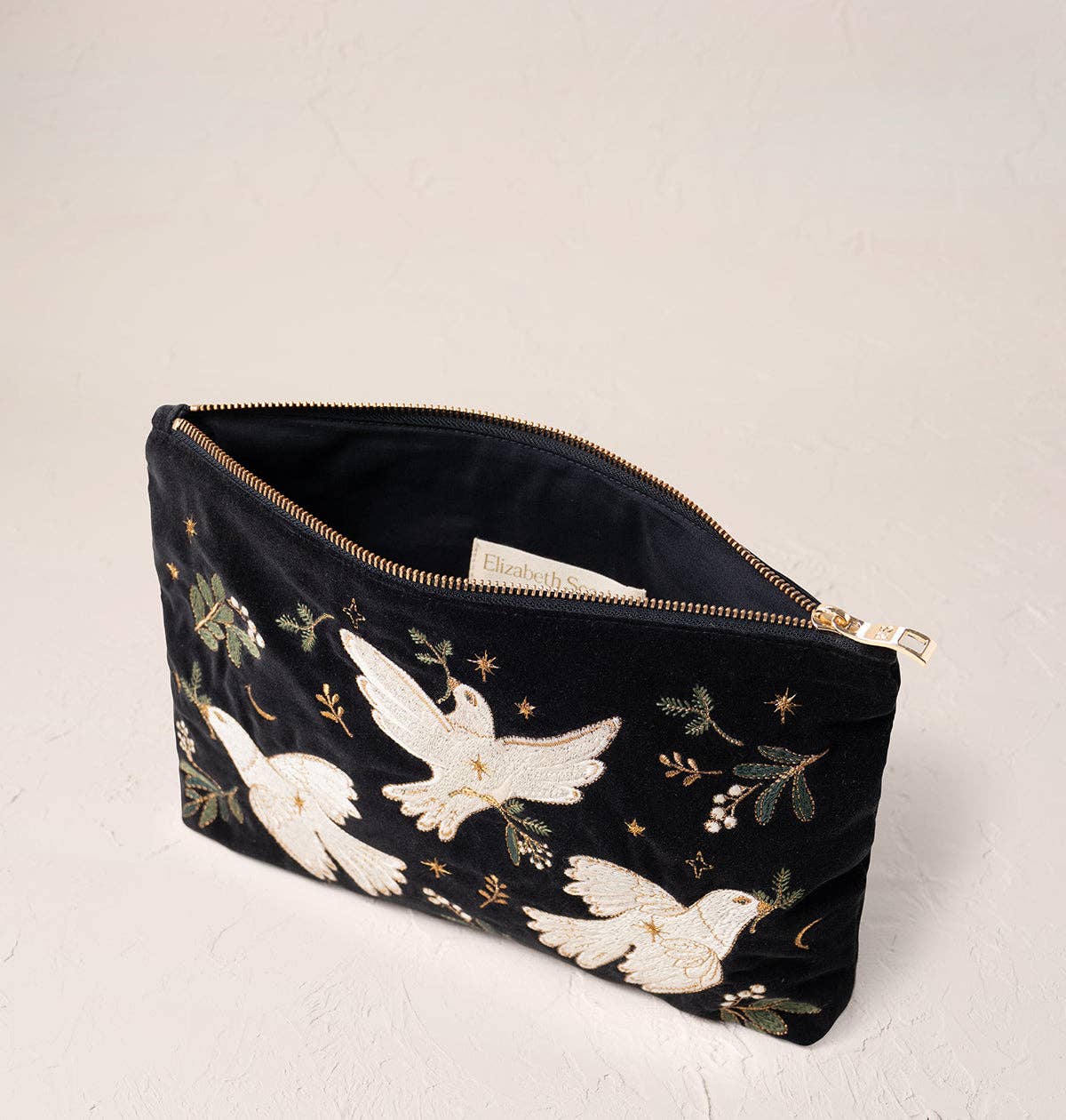 Elizabeth Scarlett Doves of Peace Everyday Pouch
