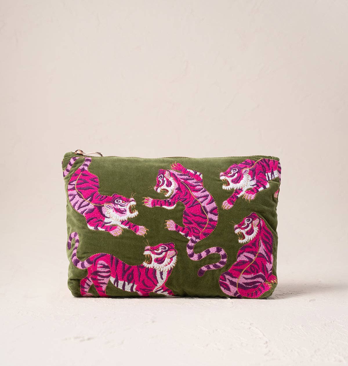Elizabeth Scarlett Wild Tiger Everyday Pouch