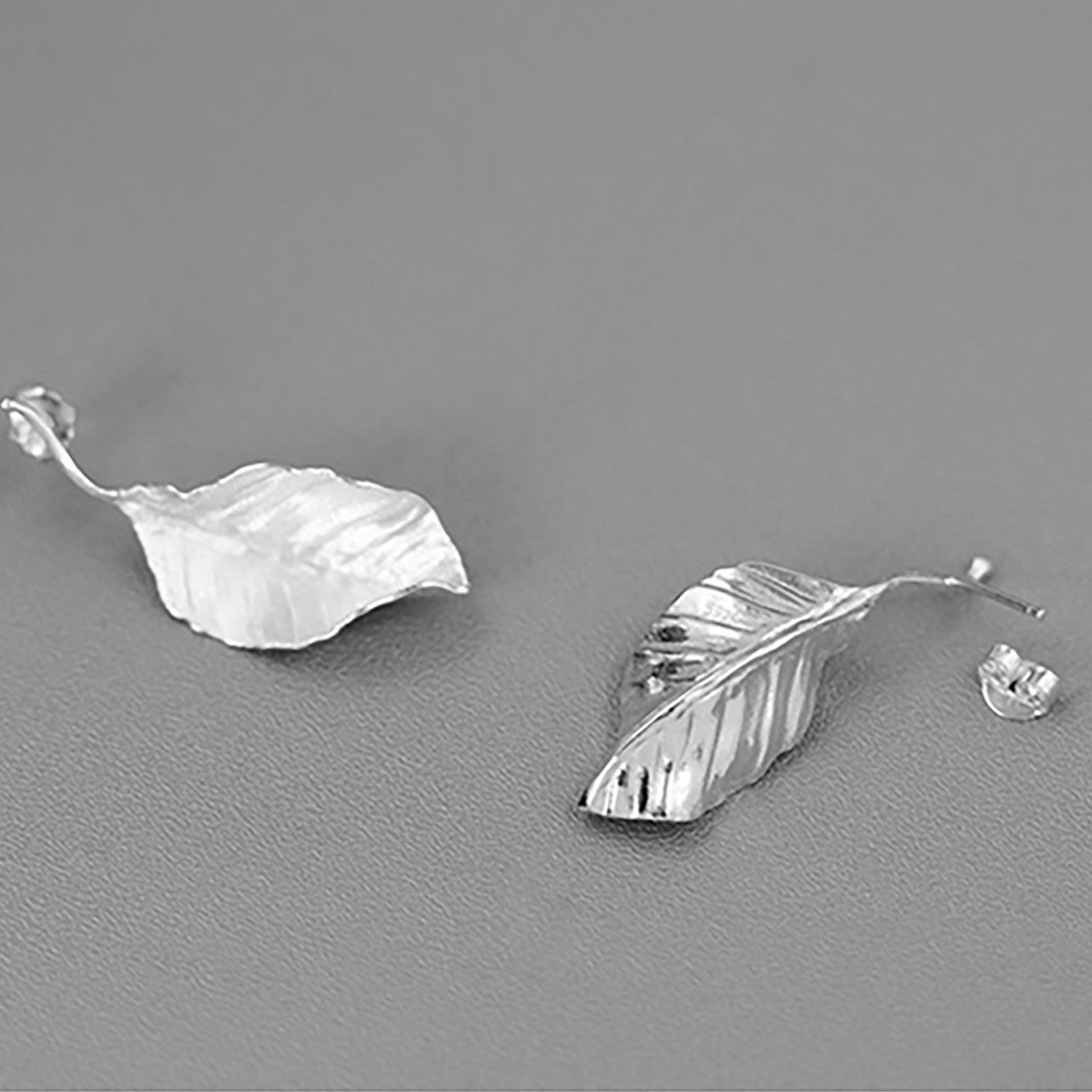 botanic_garden_collection_earrings_studs_drop_gold_plating_sterling_silver_leaf_earrings