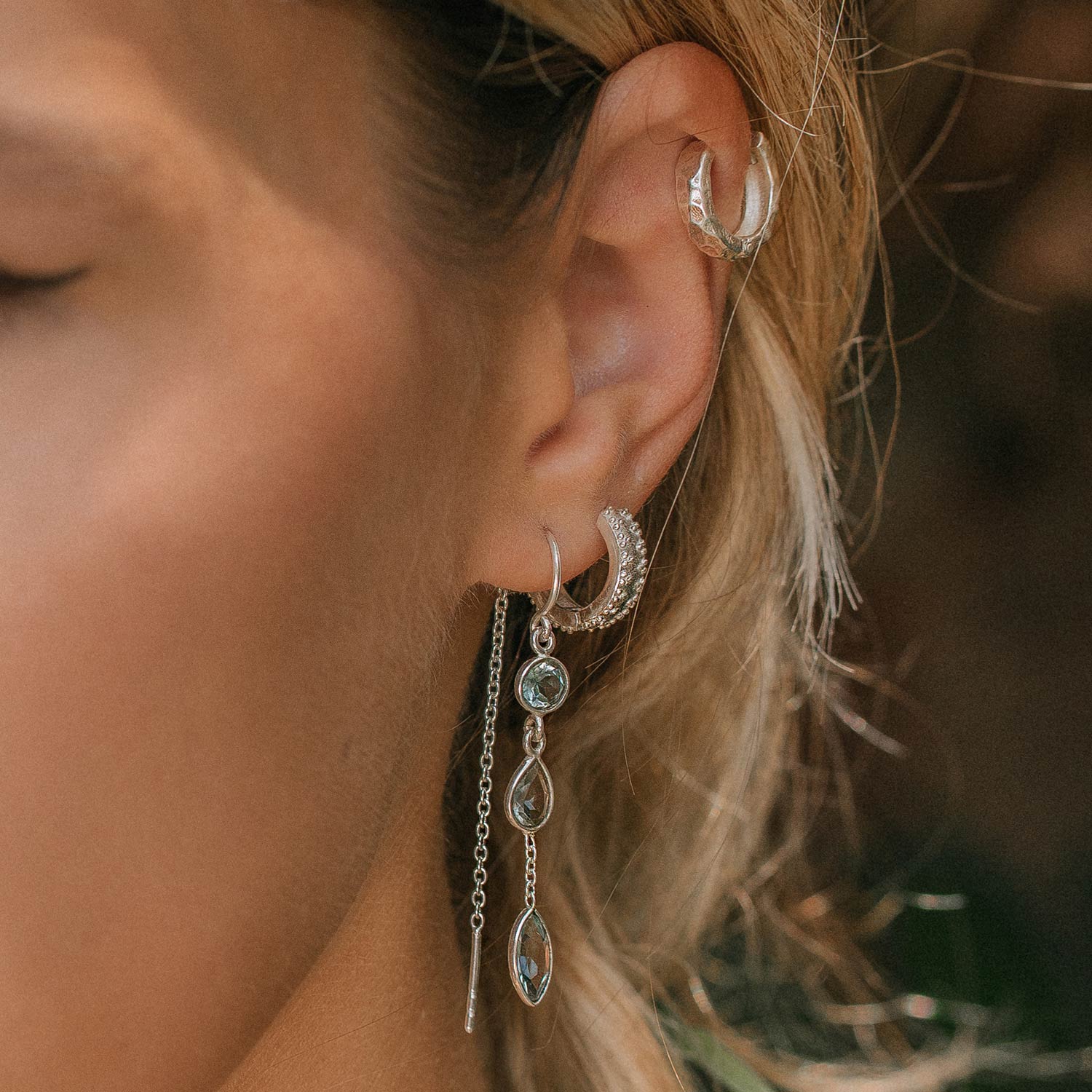 Azura Threader Earrings
