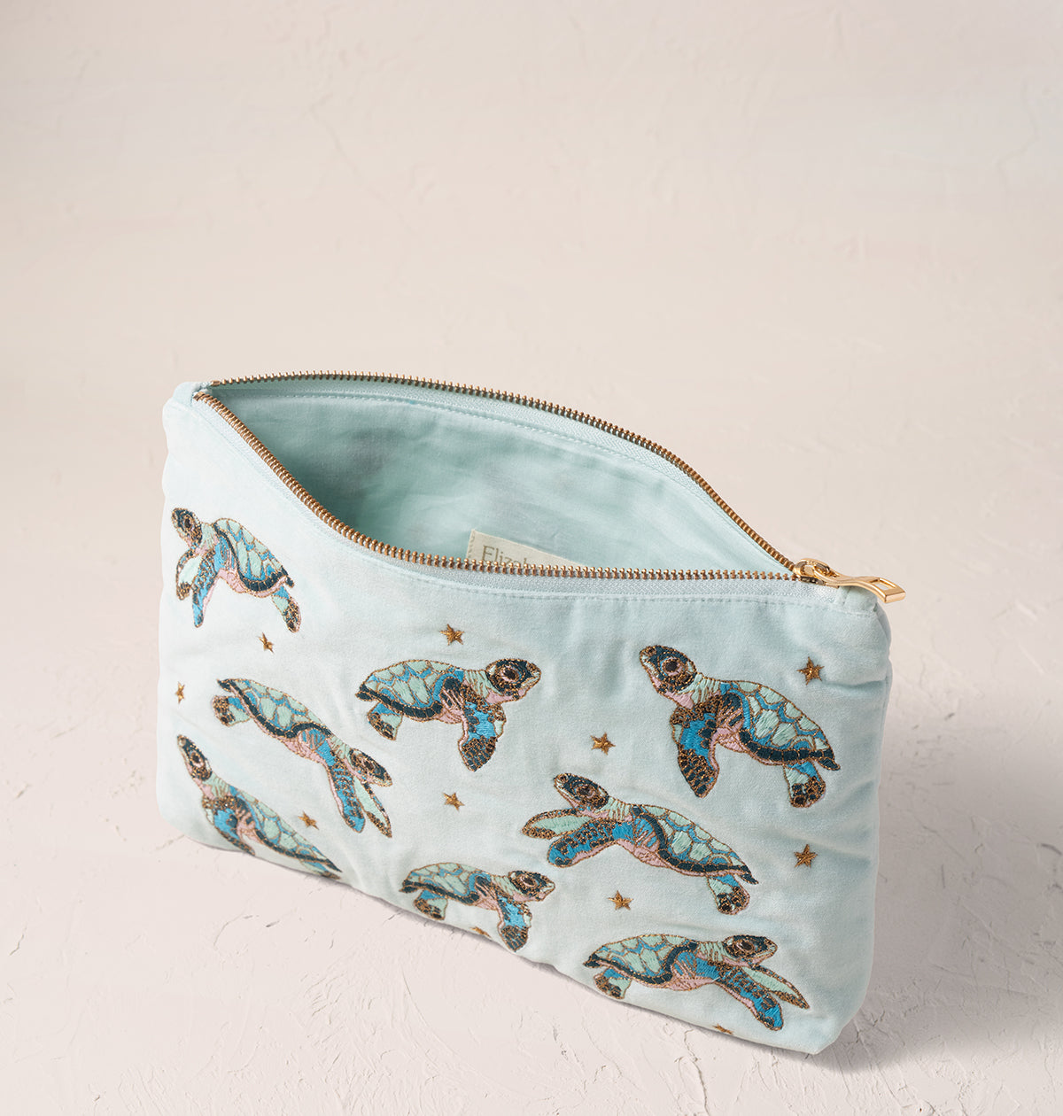 Baby Turtle Ice Blue Everyday Pouch