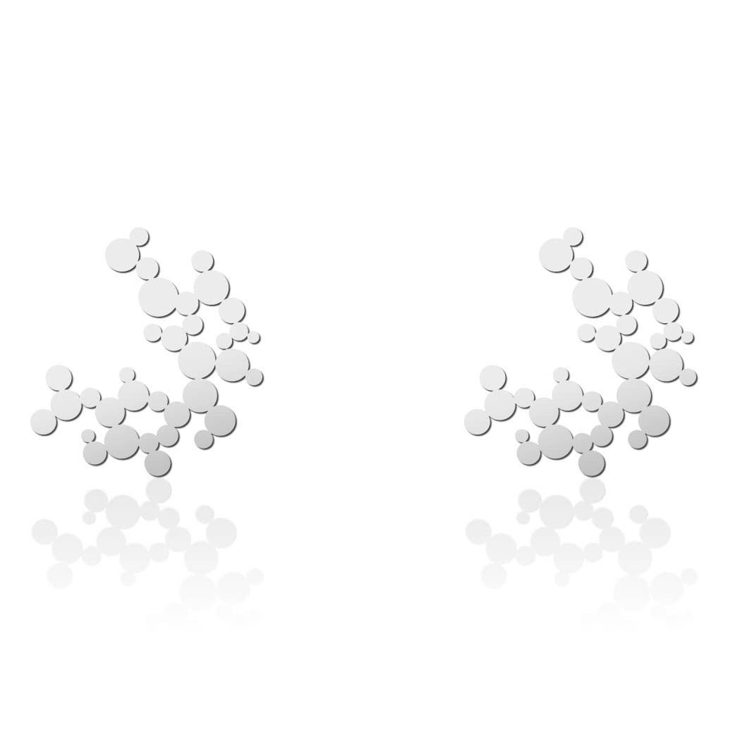 Moorigin Bubble Stud Earrings XS Silver