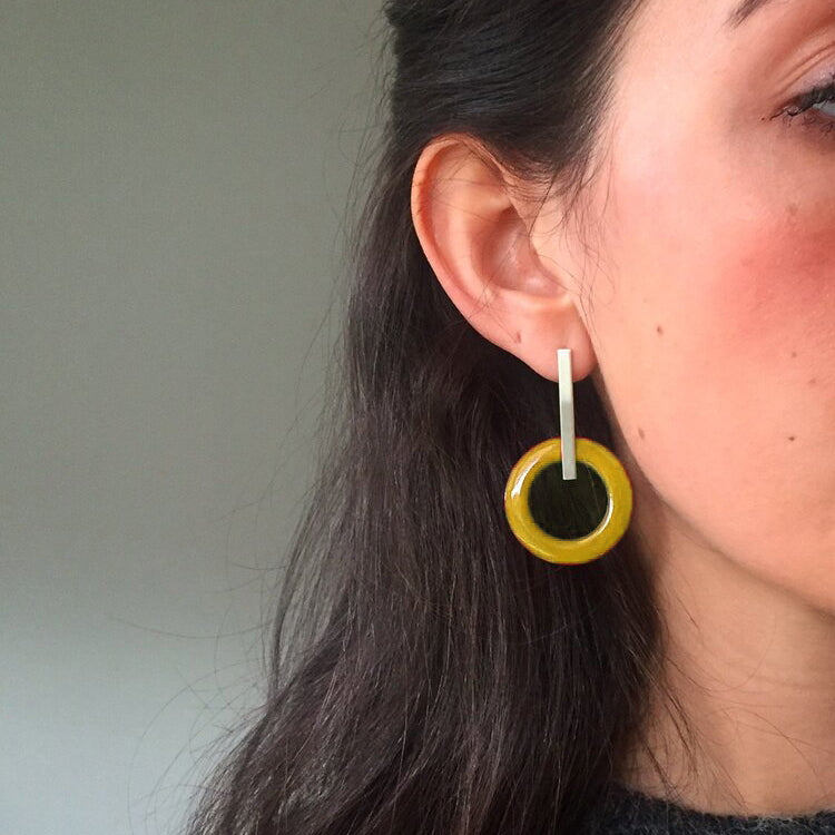 Big Circle Enamel Drops