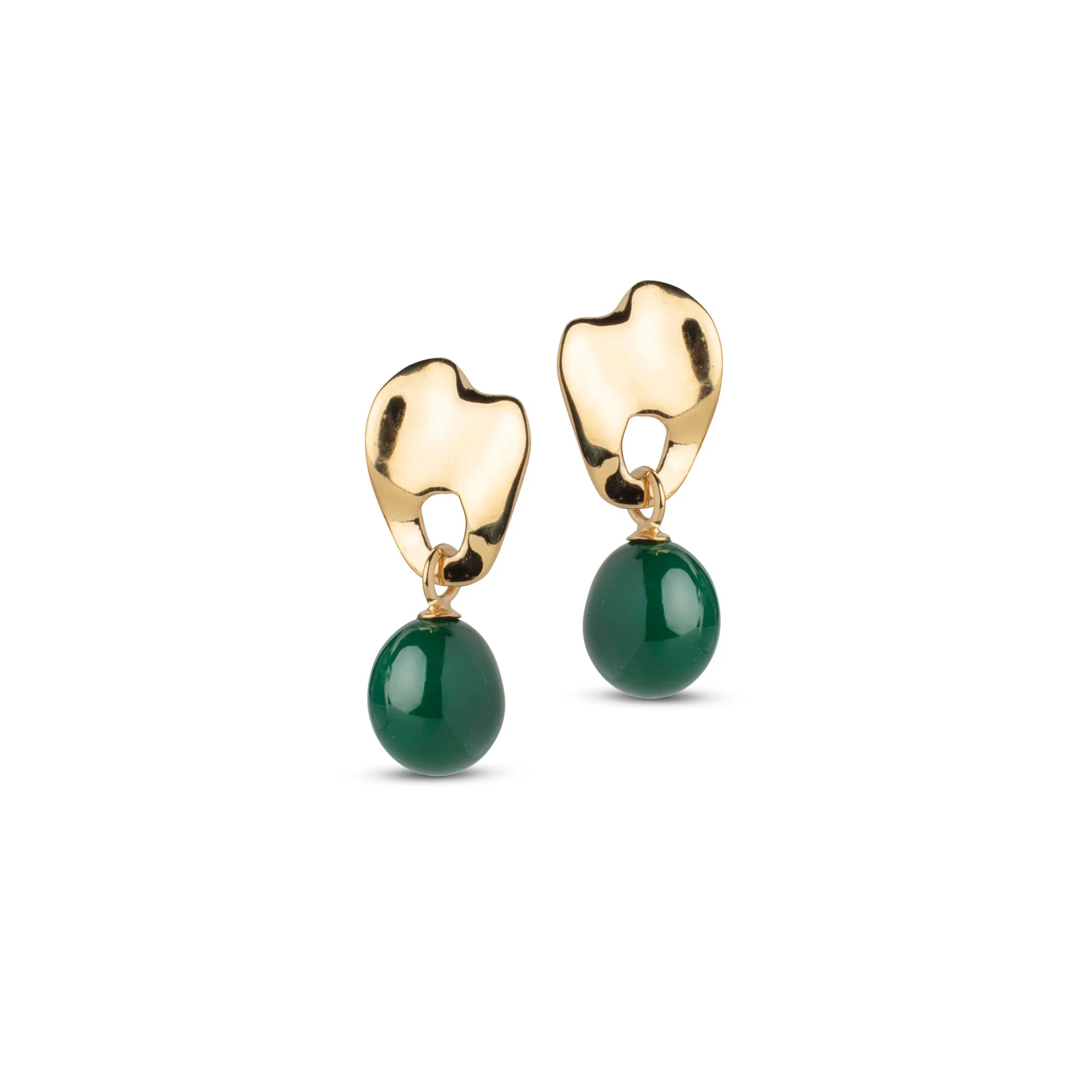 Aida Earrings - Green