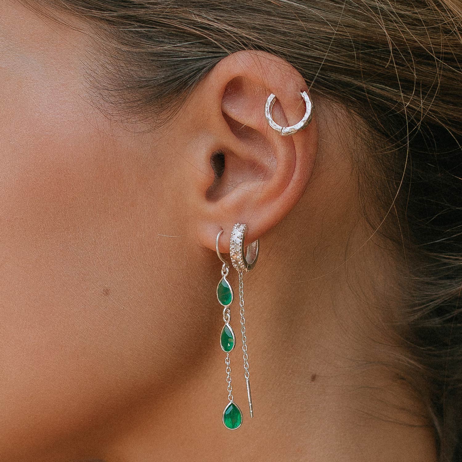 Esmera Threader Earrings