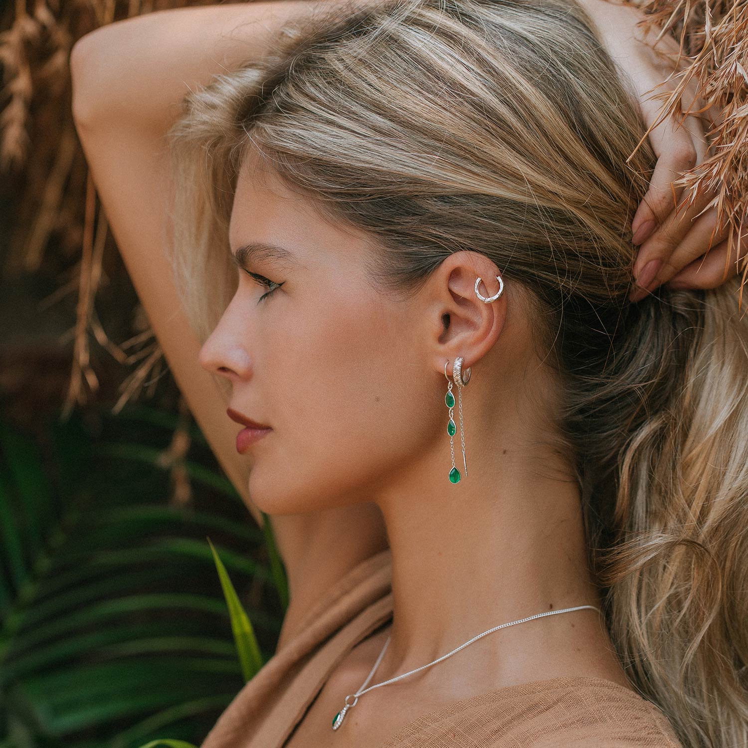 Esmera Threader Earrings