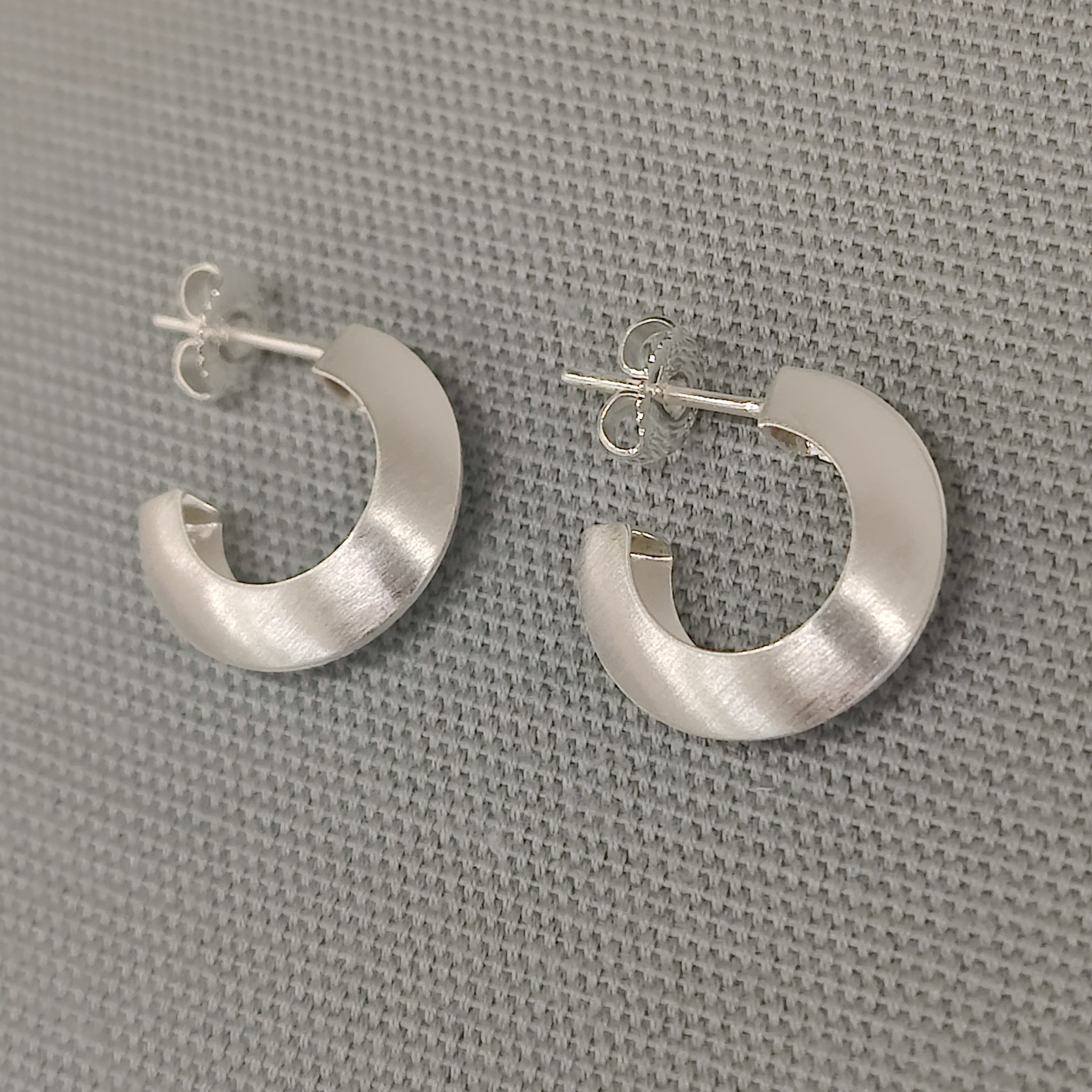 Sterling Silver Small Hoop Earrings