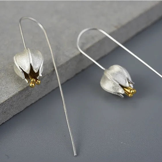 Lily of the Valley Dangle Earrings