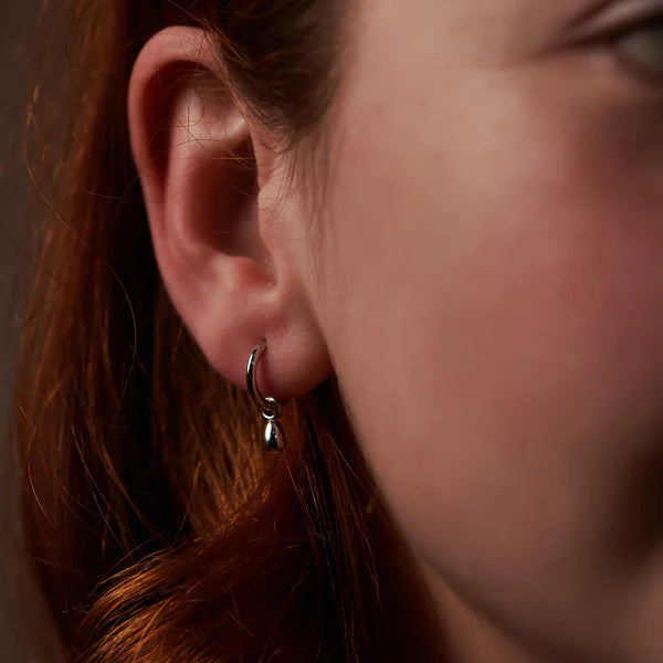 Teardrop Hoop Earrings