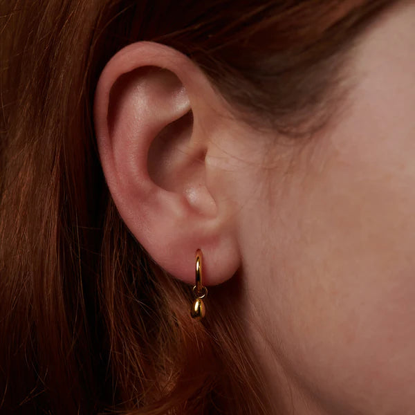 Teardrop Hoop Earrings