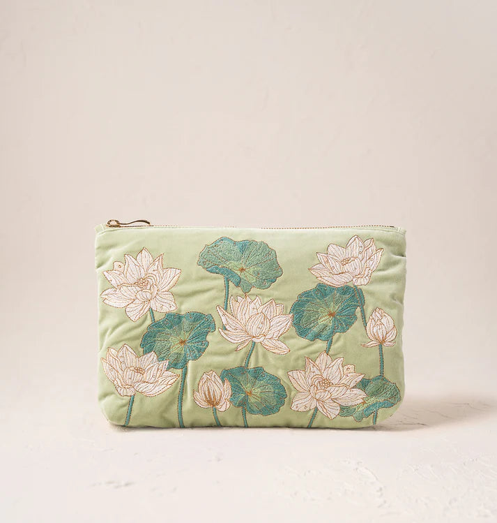Elizabeth Scarlett Lotus Everyday Pouch