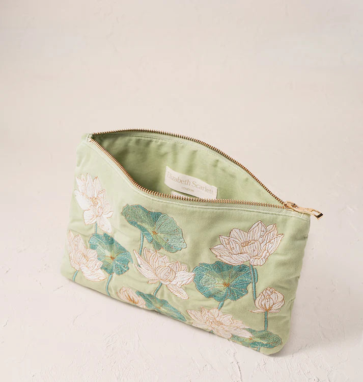 Elizabeth Scarlett Lotus Everyday Pouch