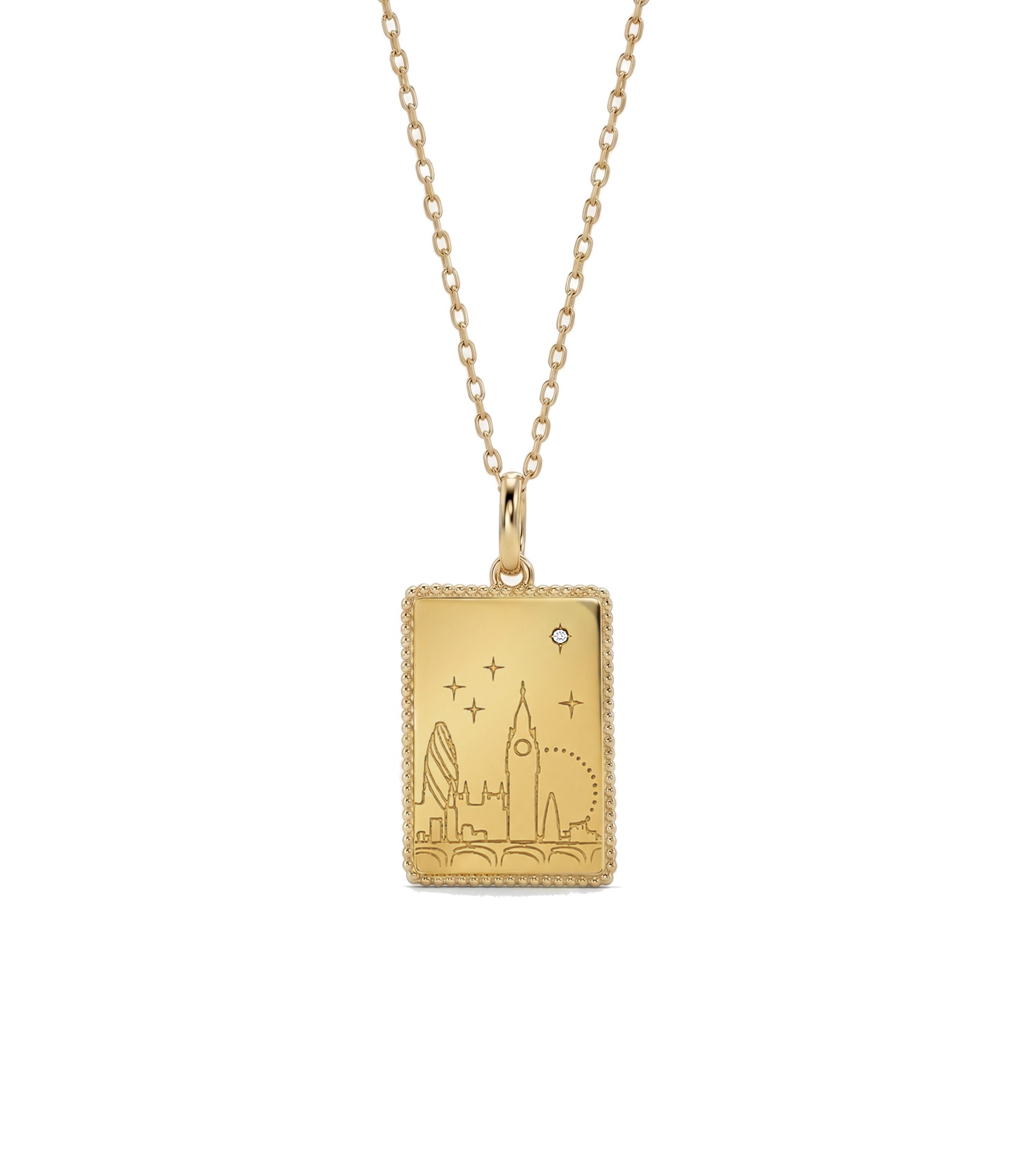 From London With Love Postcard Necklace