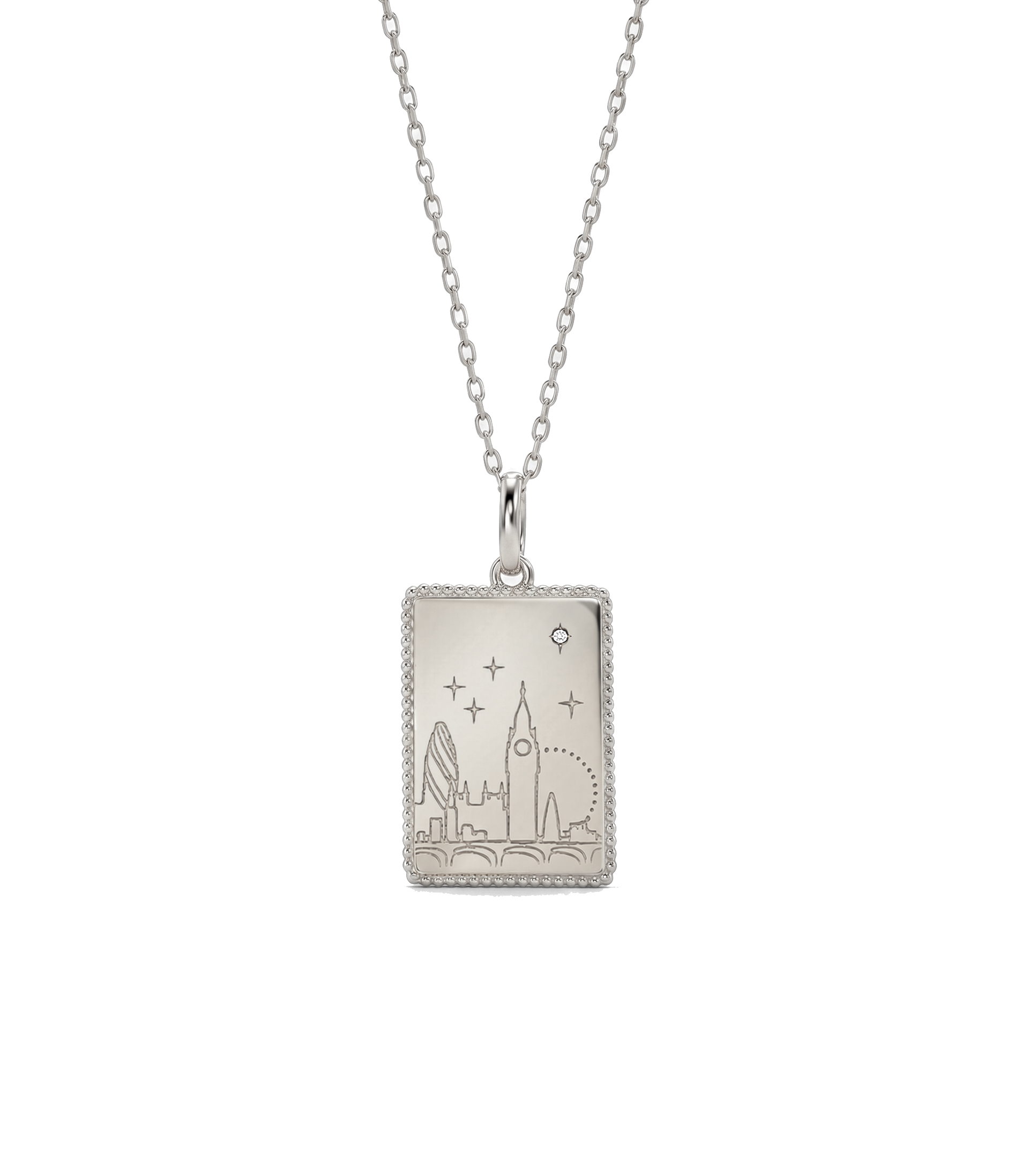 From London With Love Postcard Necklace