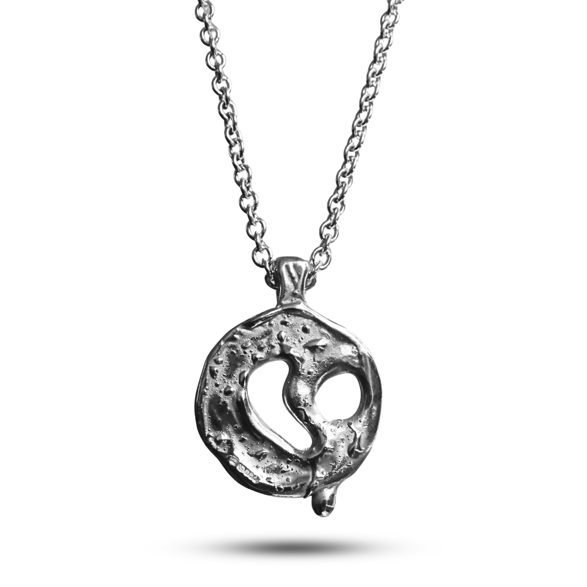 Molten Medallion Necklace