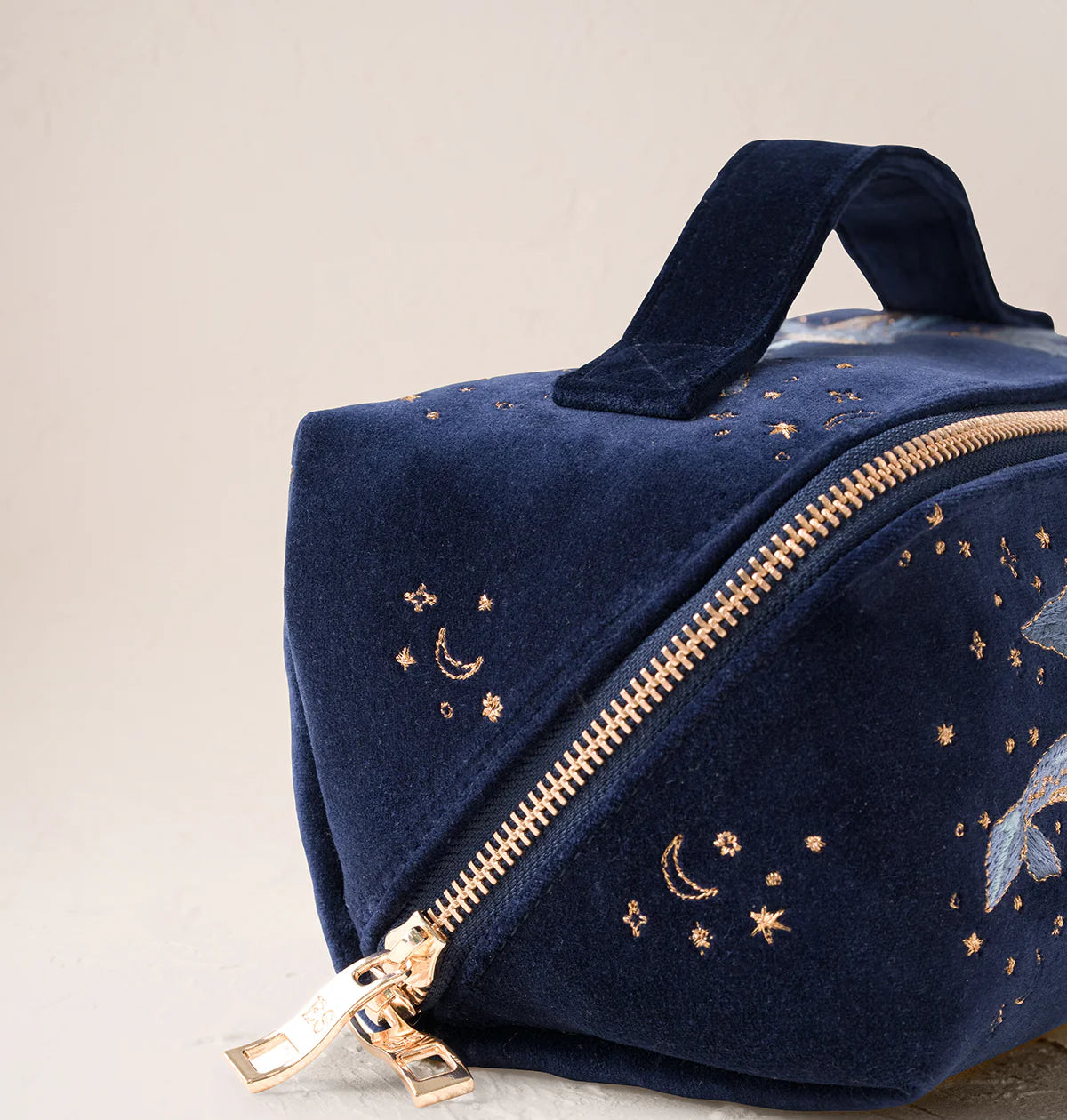 Mystical Whale Open Flat Makeup Bag