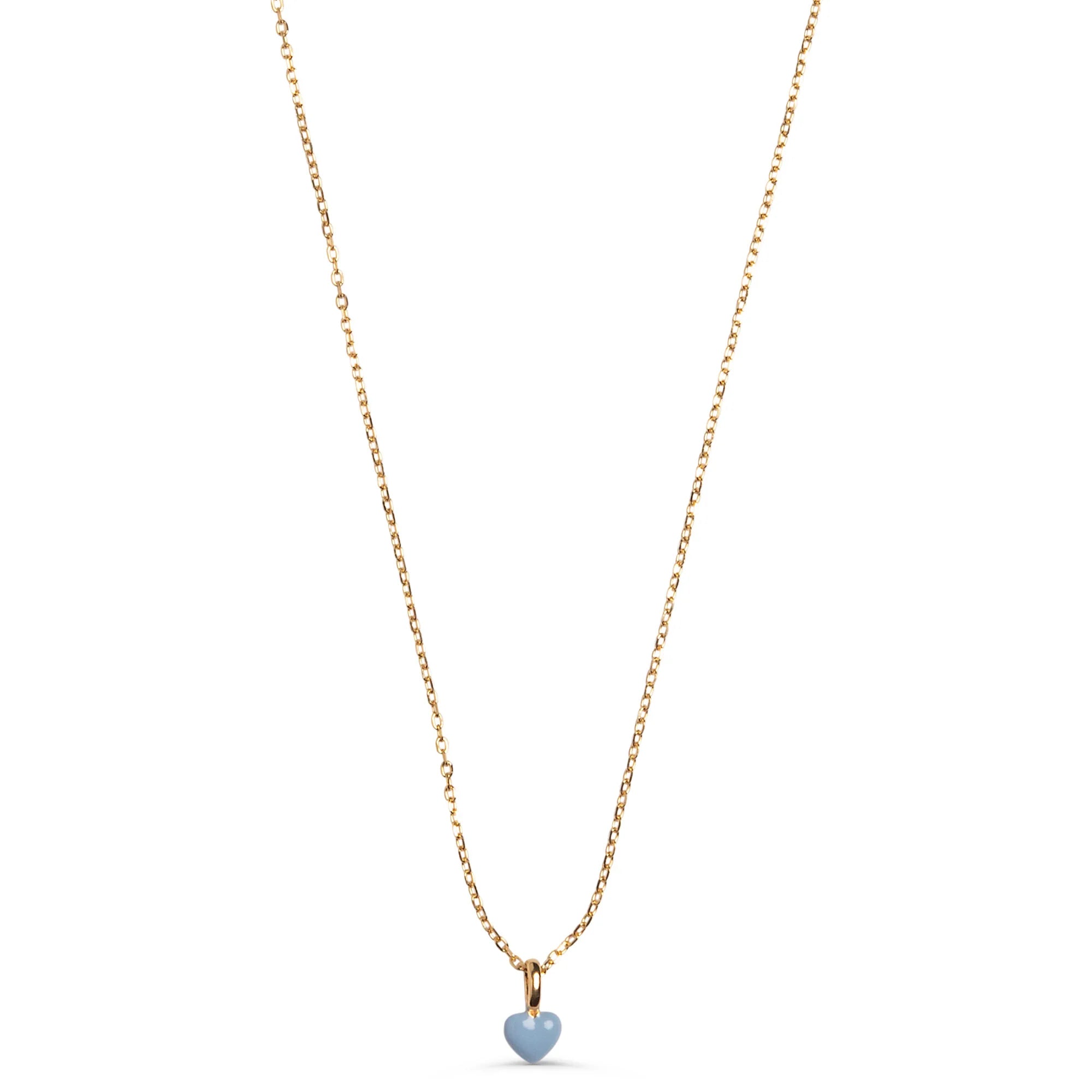 Blue Heart Amore Necklace