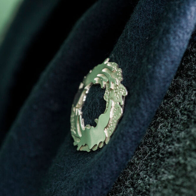 Round Kelp Brooch