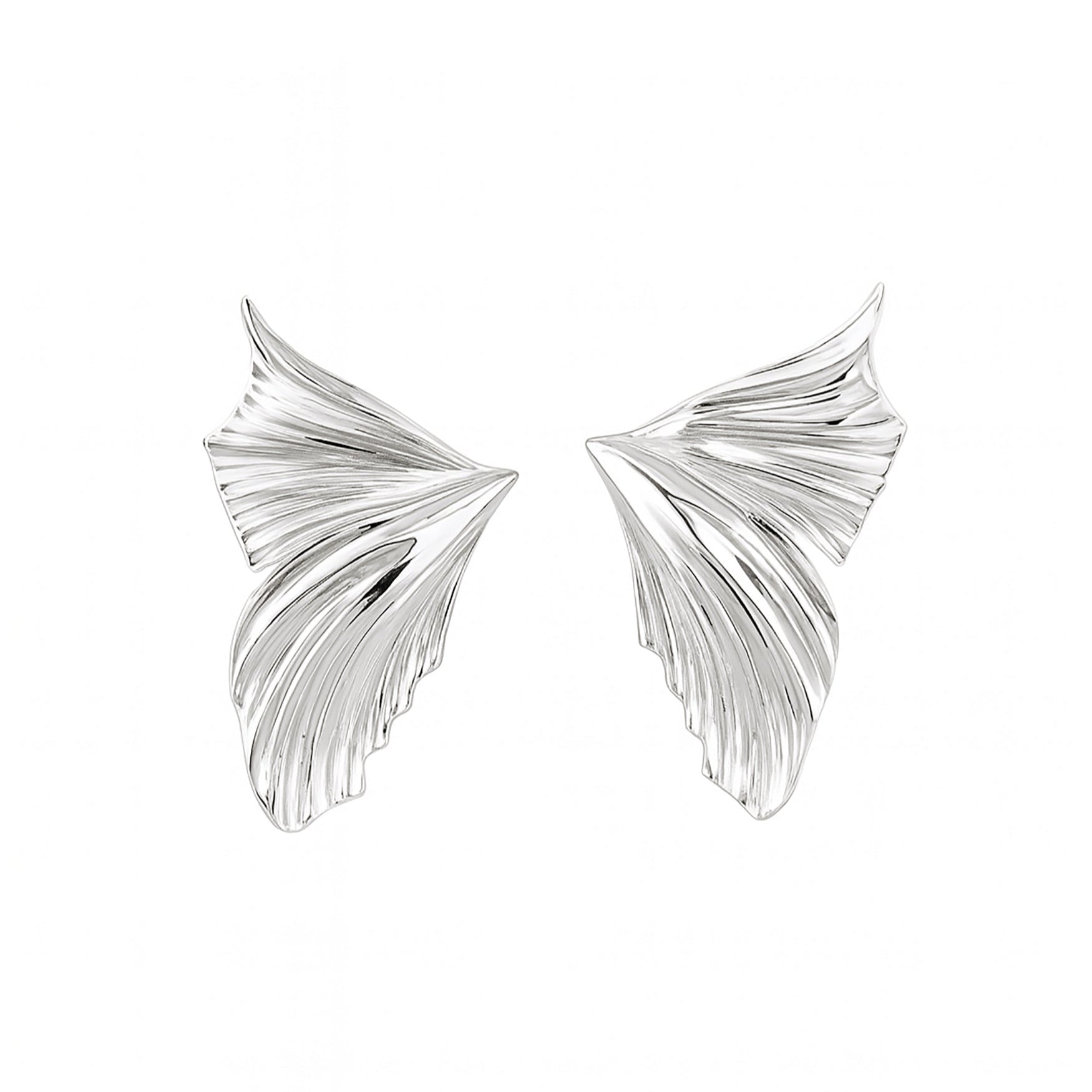 Selkie Fish Fin Stud Earrings