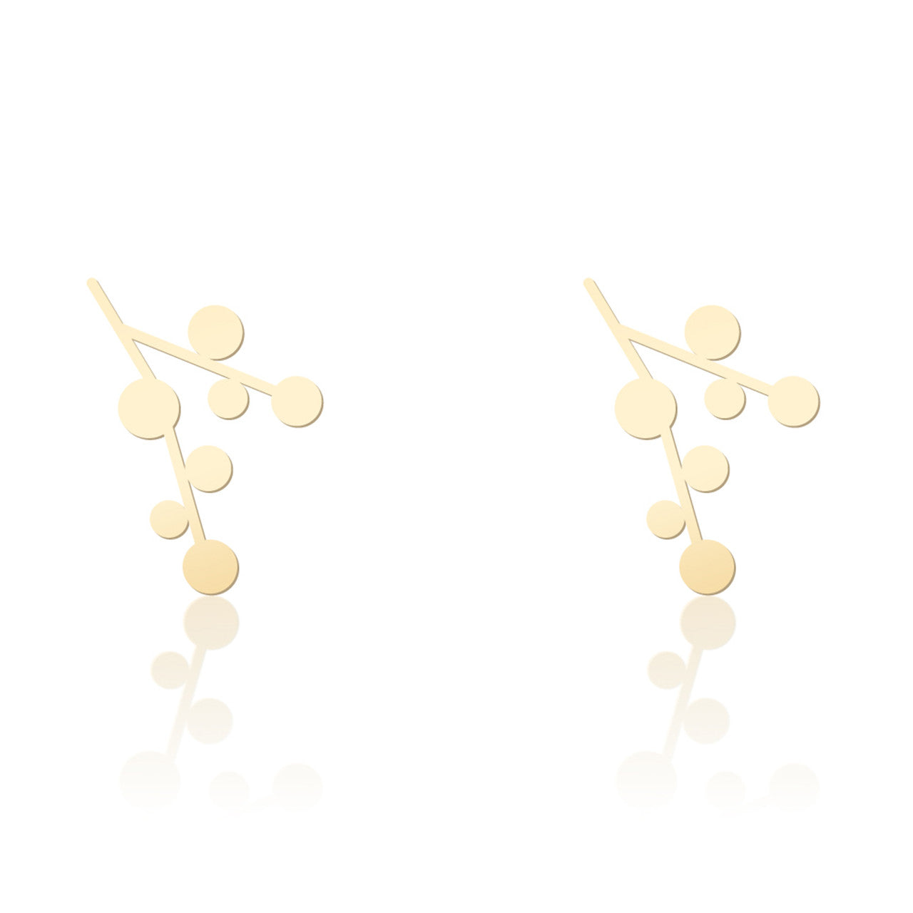Moorigin Snow Day Earrings Gold