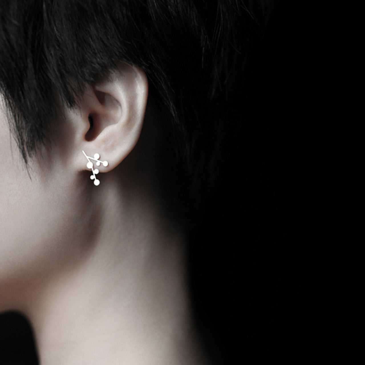 Moorigin Snow Day Earrings Silver