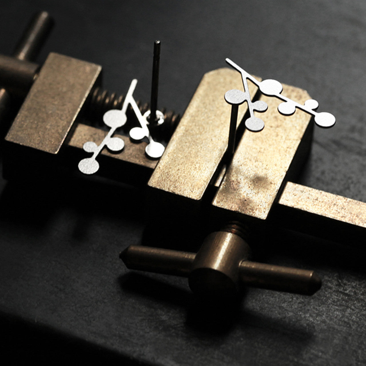 Moorigin Snow Day Earrings Silver