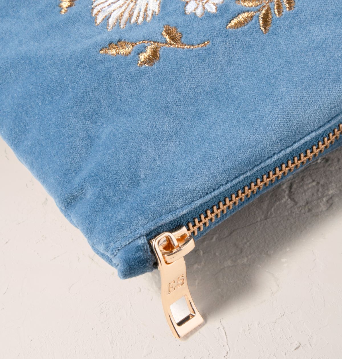 Blue Swan Garden Mini Pouch