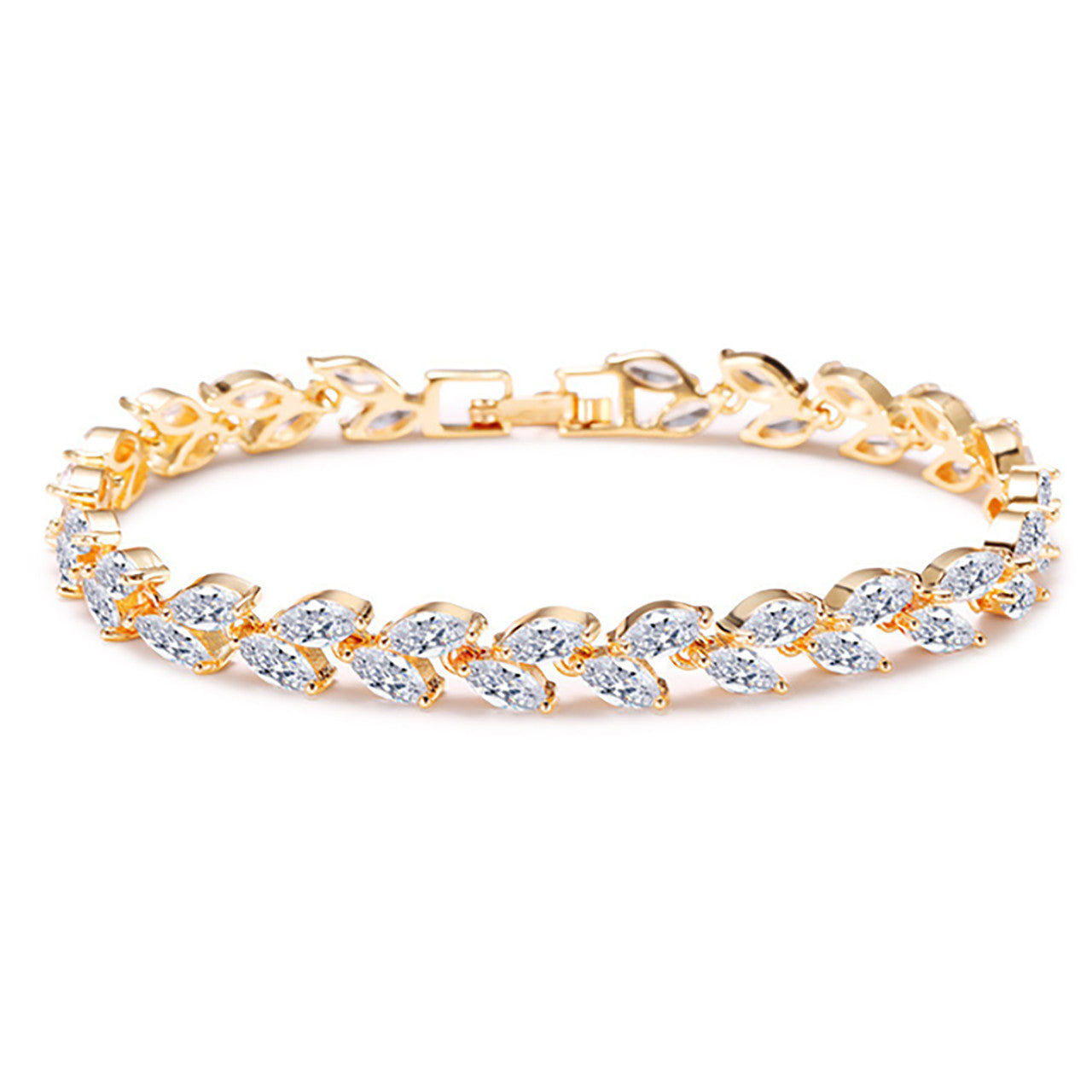 bridal_jewellery_bridal_bracelet_wedding_accessories_clasp_finish_leafy_design_bridesmaid_jewellery