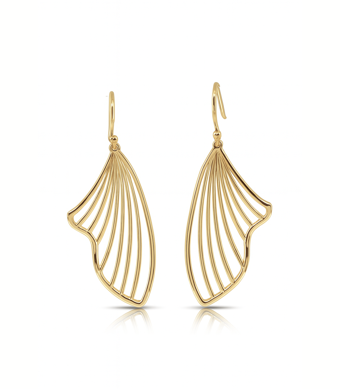 Tidal Fish Fin Earrings