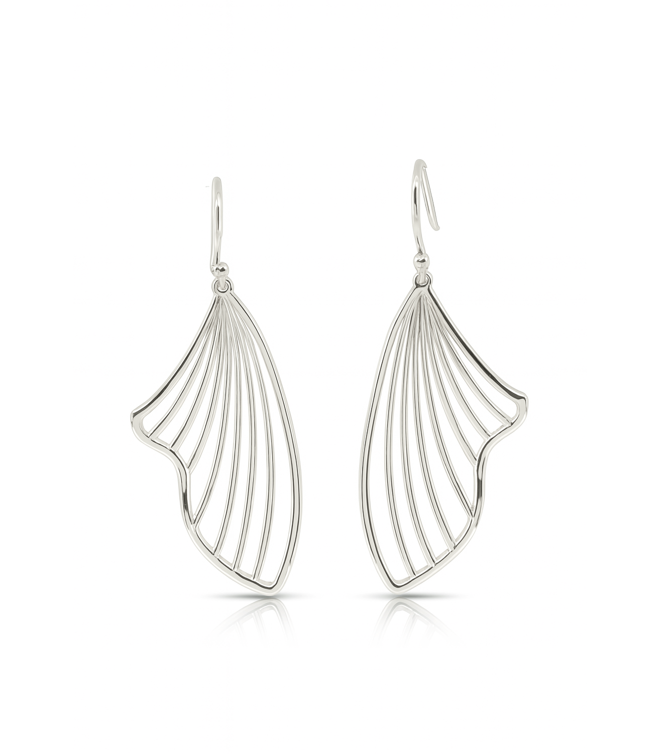 Tidal Fish Fin Earrings