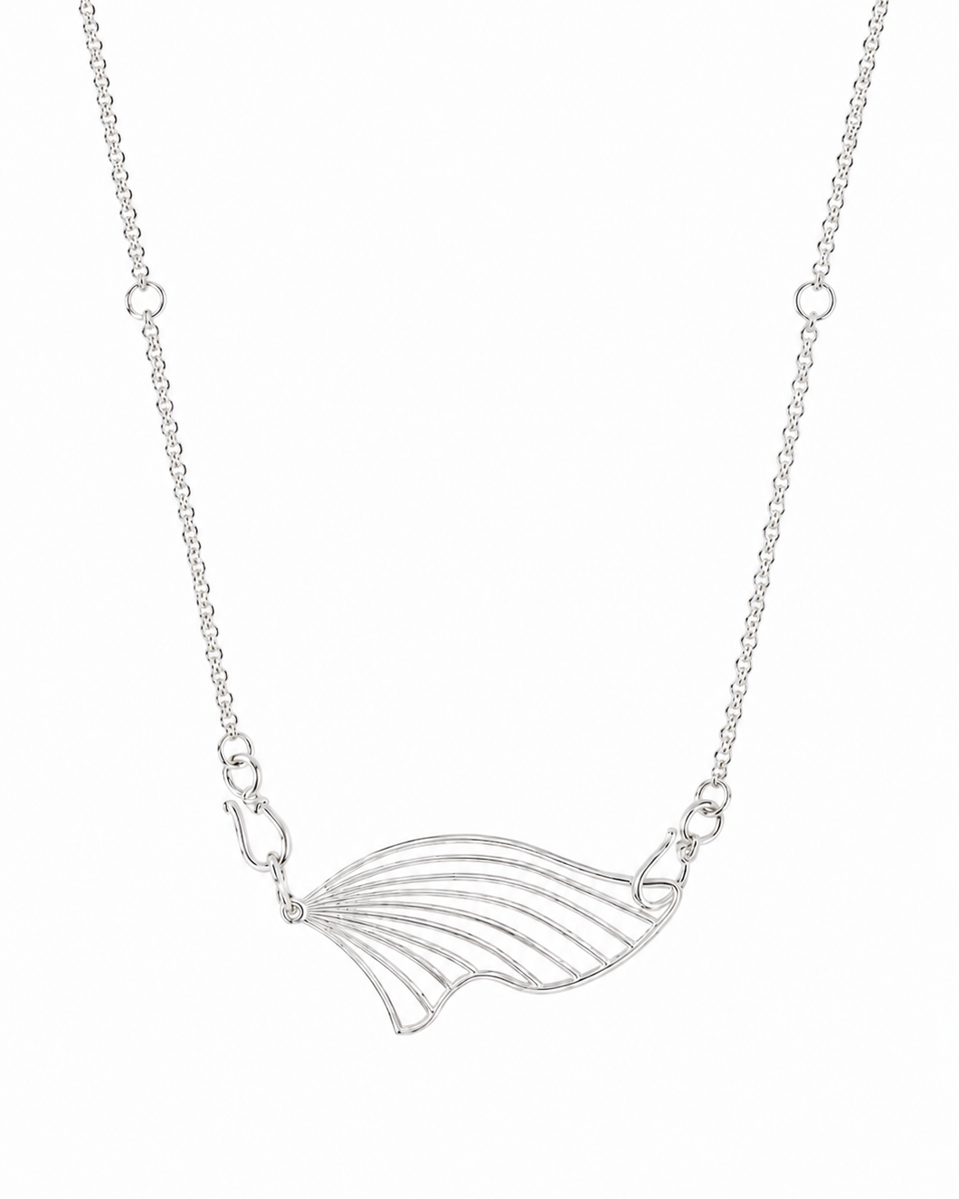 Convertible Tidal Fish Fin Necklace
