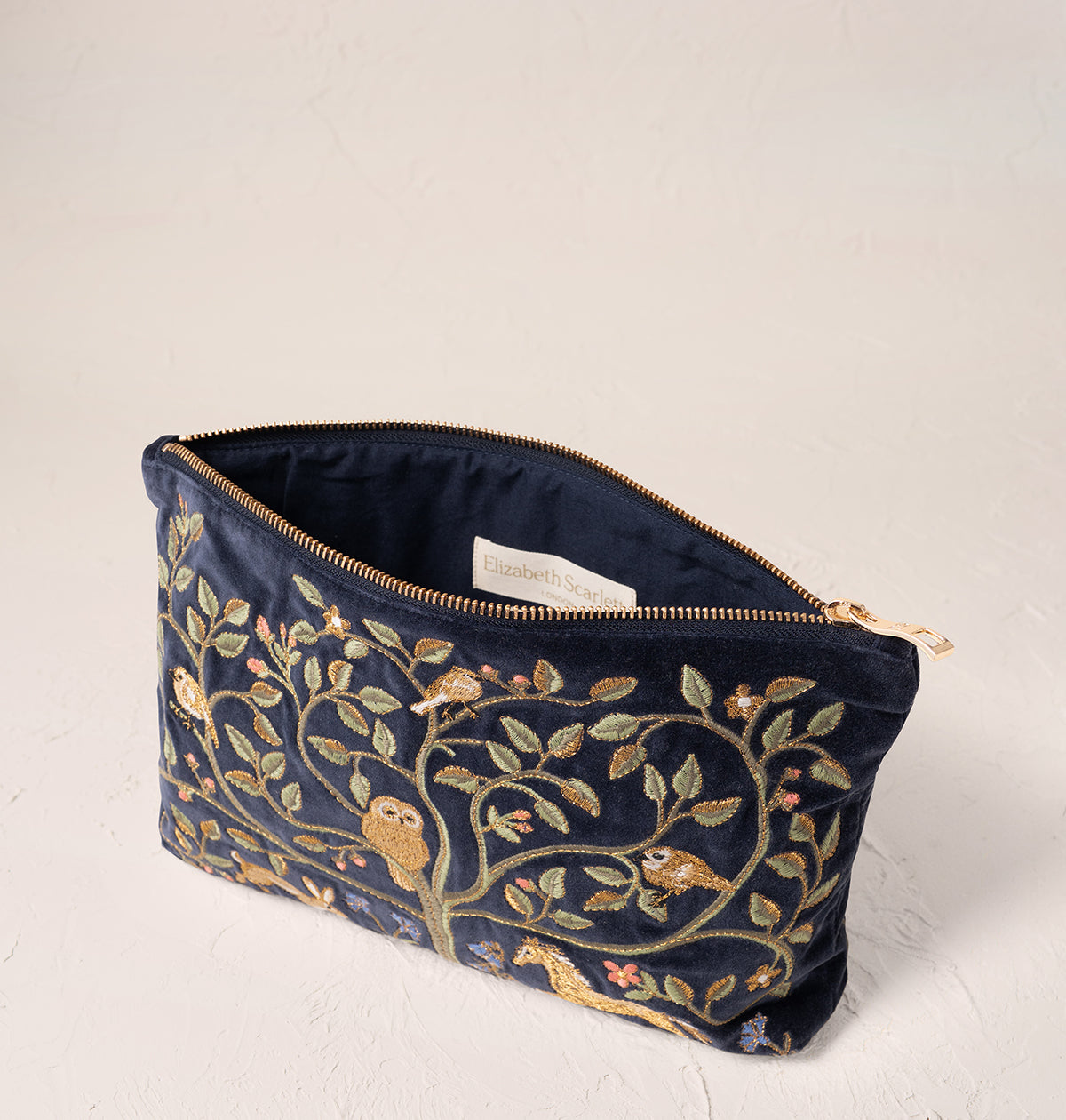 Elizabeth Scarlett Tree of Life Everyday Pouch
