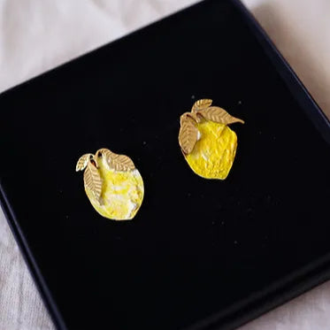 Lemon Stud Earrings