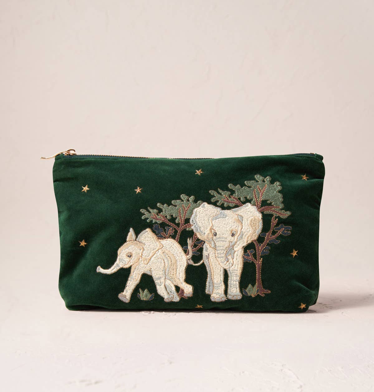 Elizabeth Scarlett Baby Elephants Conservation Collection Everyday Pouch