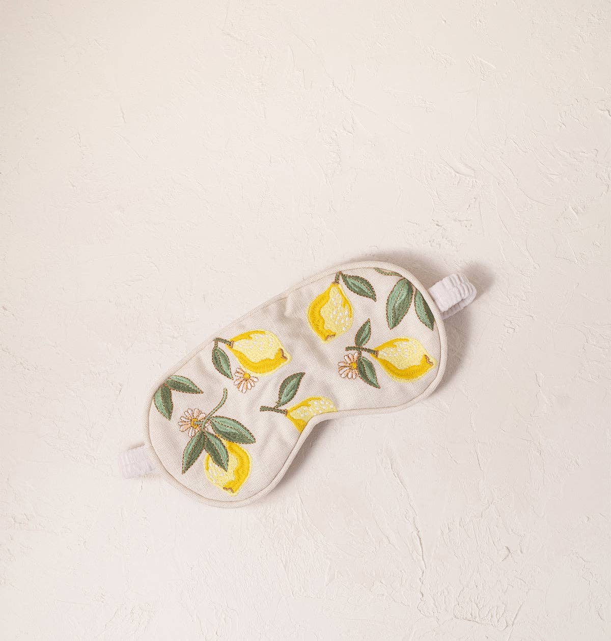 Lemon Blossom Eye Mask: Coral / Velvet