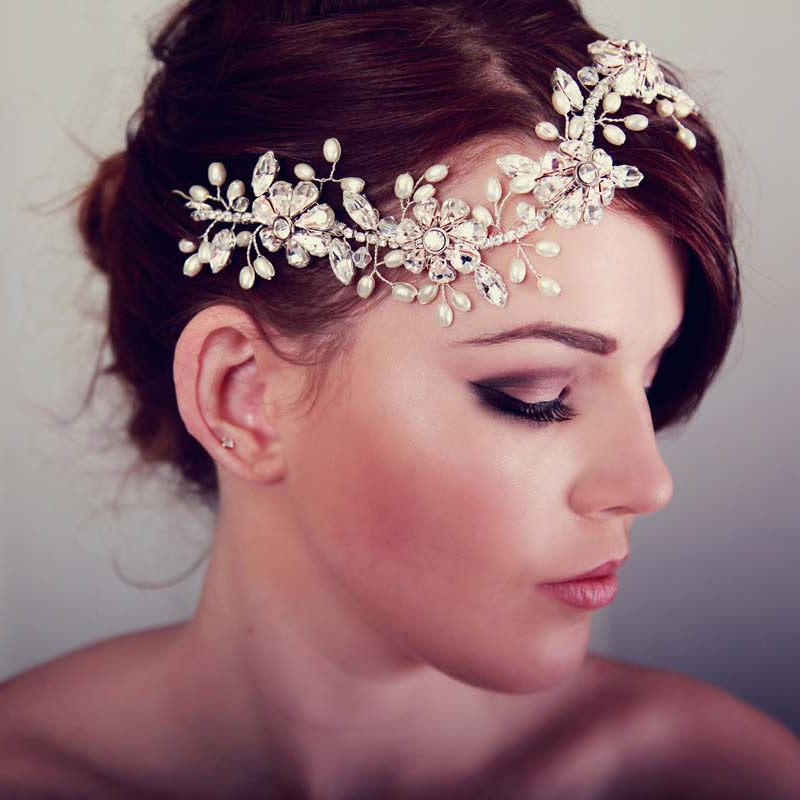 'Addison' Daisy Flower Hair Vine
