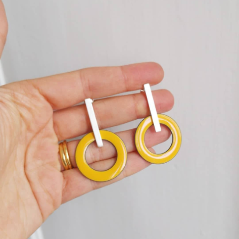 Big Circle Enamel Drops