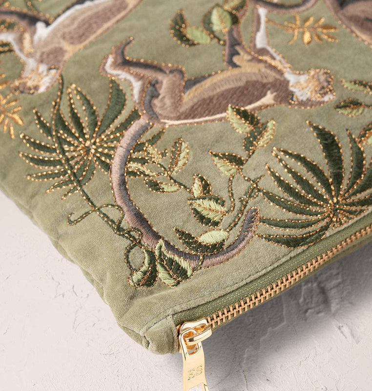 Elizabeth Scarlett Monkeys Everyday Pouch