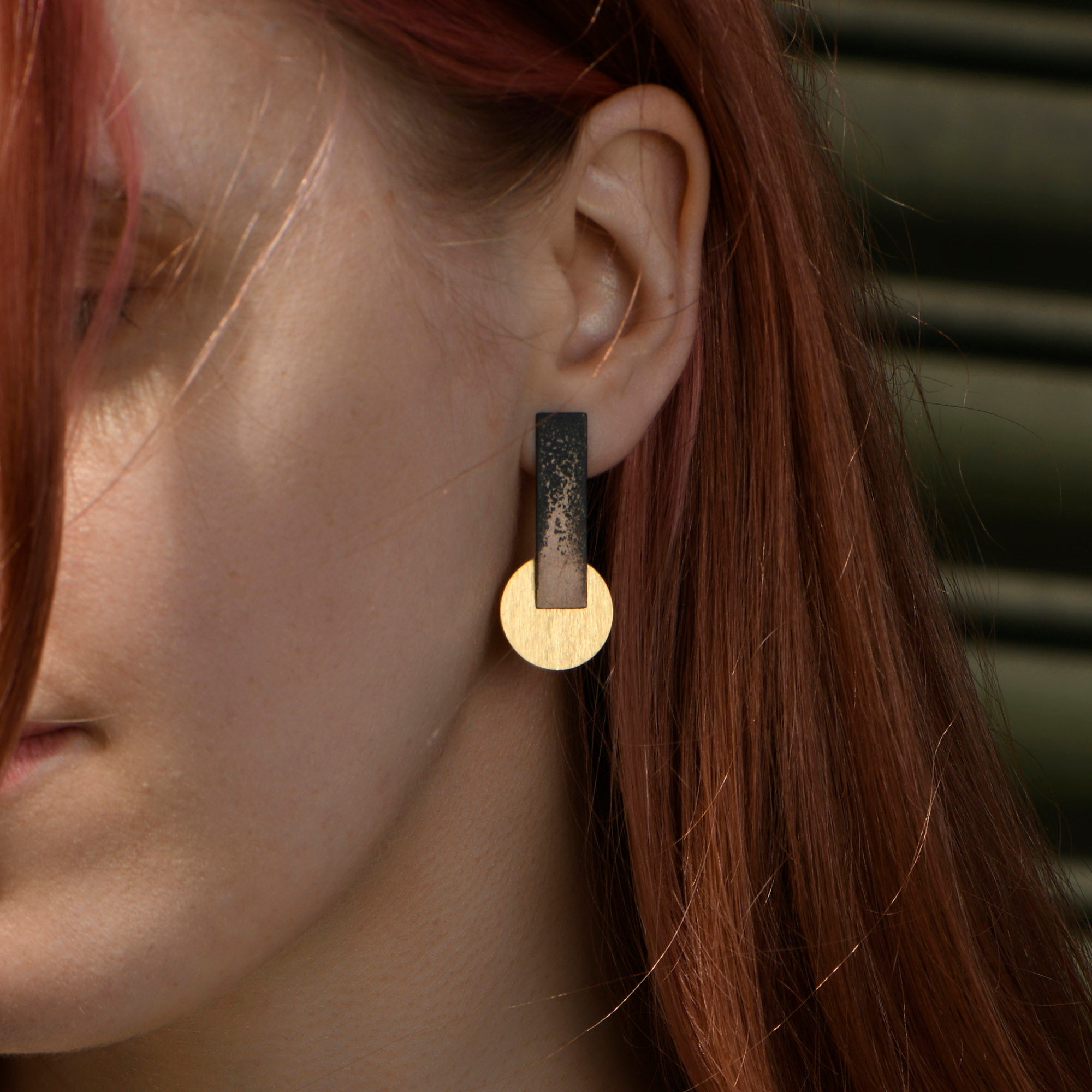 Organic Oxidised Silver and Gold Set