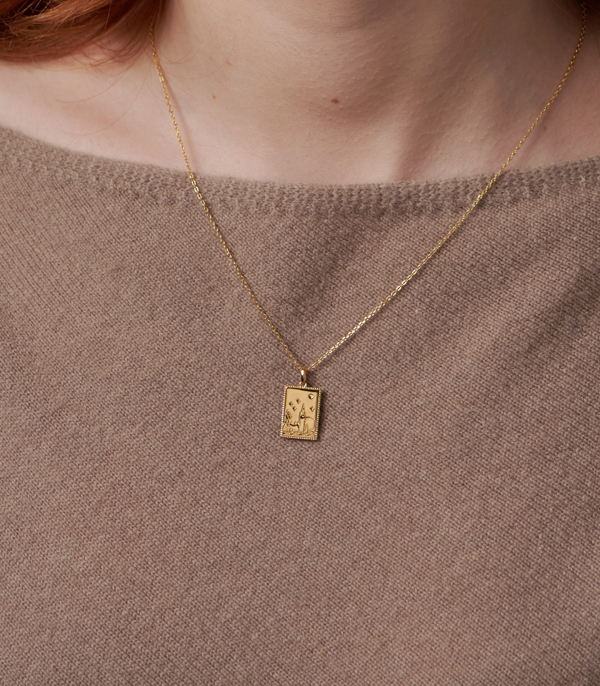 From London With Love Postcard Necklace