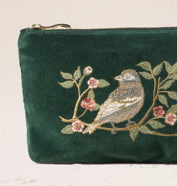 Songbirds Secret Garden Mini Pouch