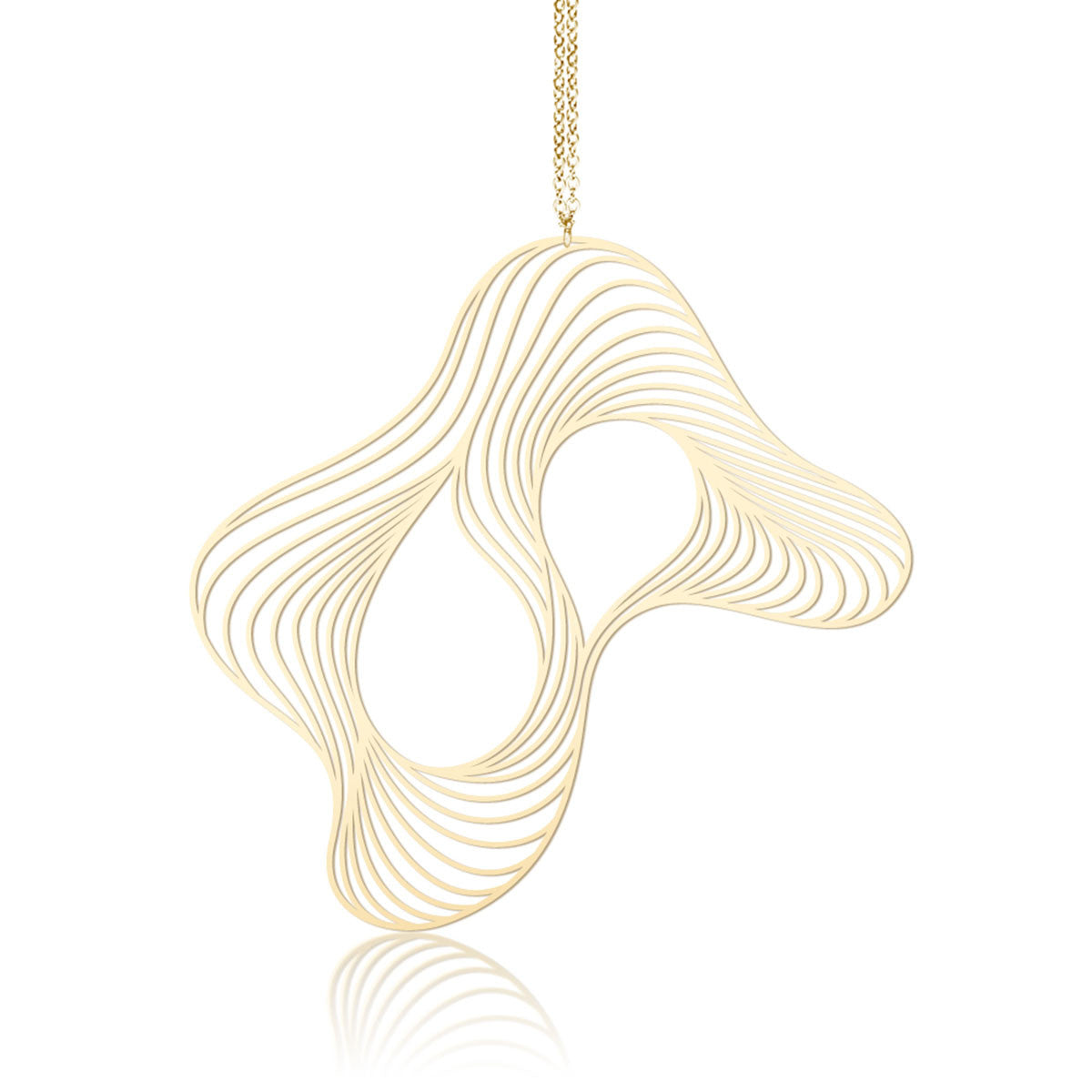 Moorigin_jewellery_necklace_pendant_new_soft_geometric_large_gold_PVD_plating_made_in_Taiwan_stainless_steel