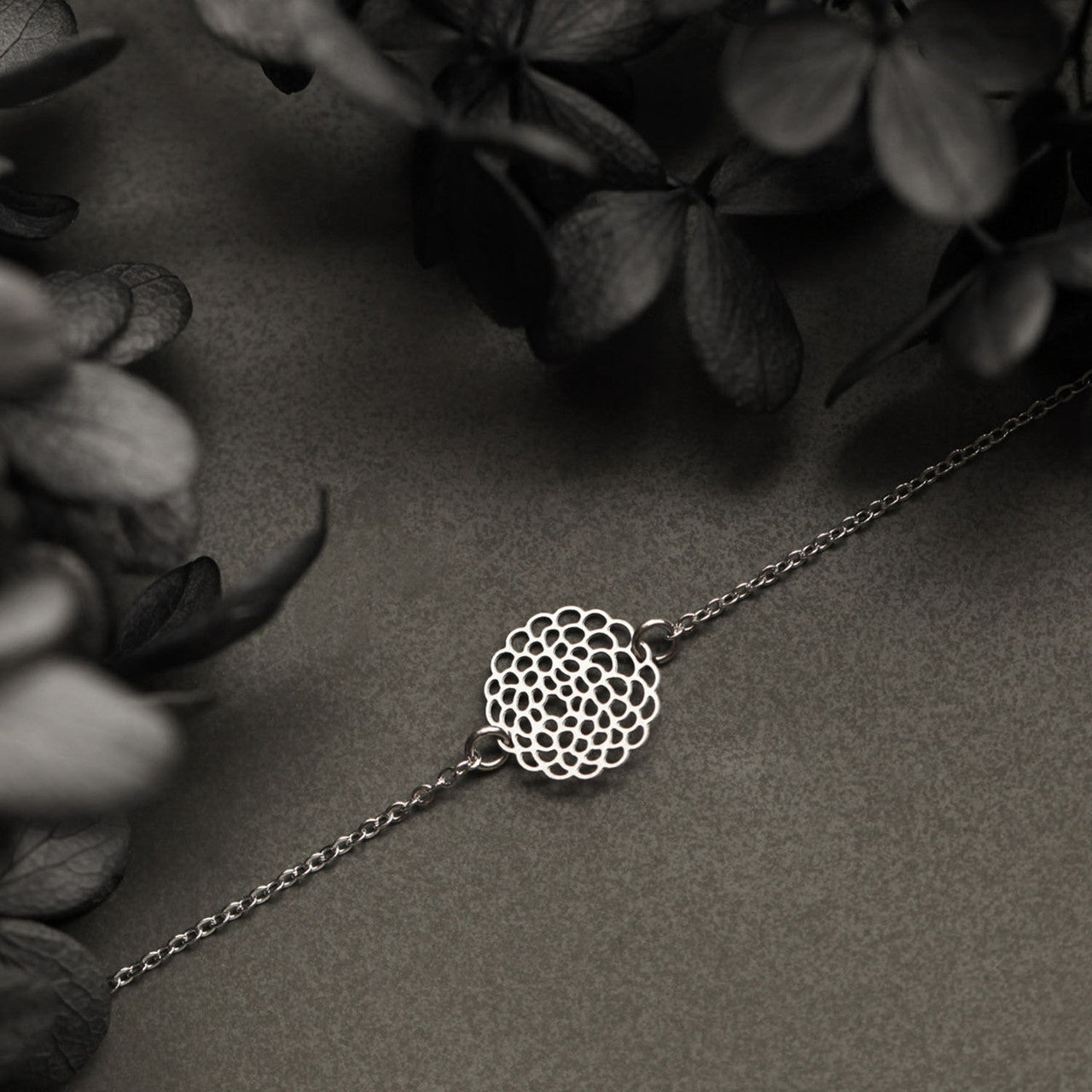 Dahlia Bracelet - Silver
