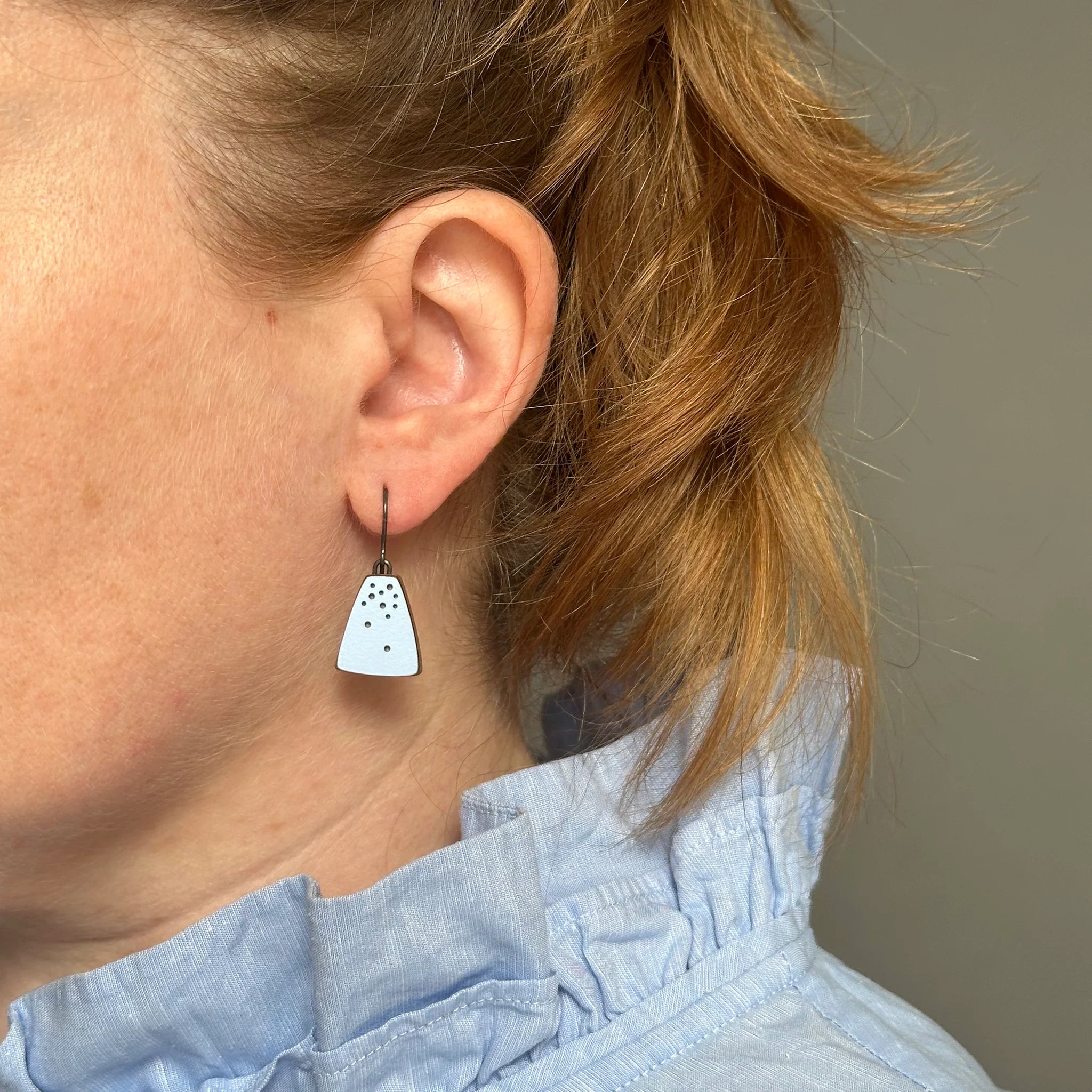 Flight fan earrings - small