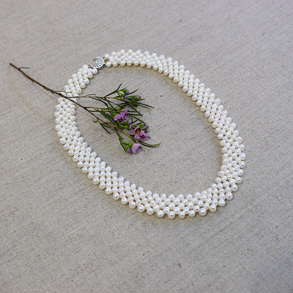'Rory' Pearl Choker/Necklace