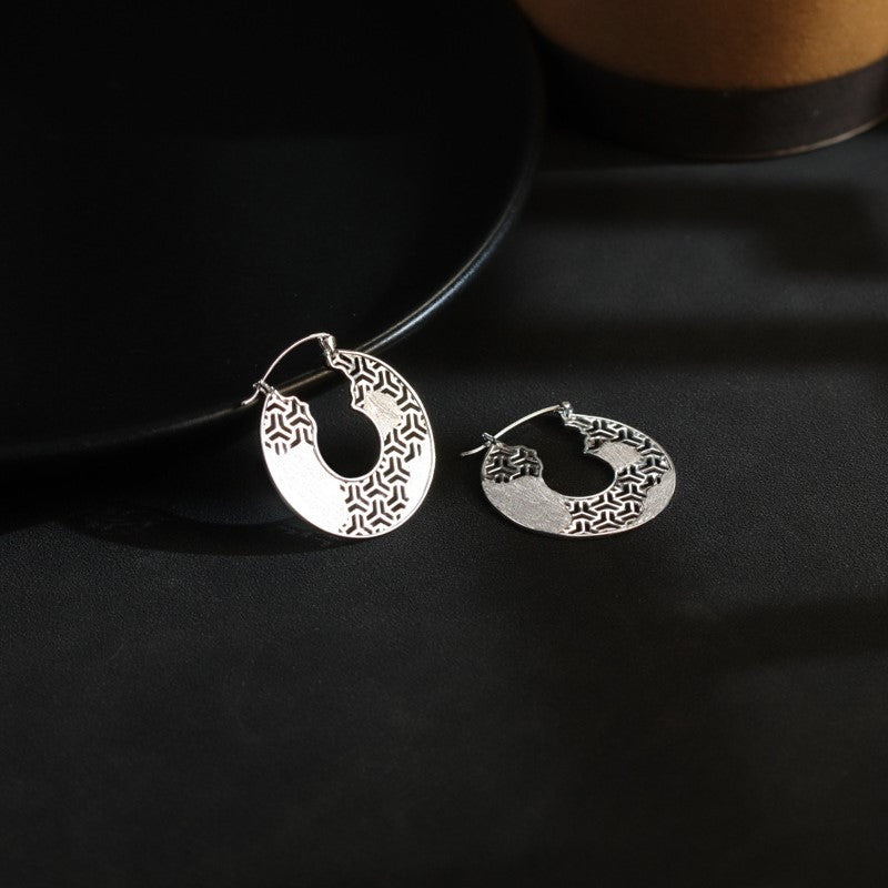 gold_vermeil_sterling_silver_large_openwork_hallow_out_circle_drop_earrings